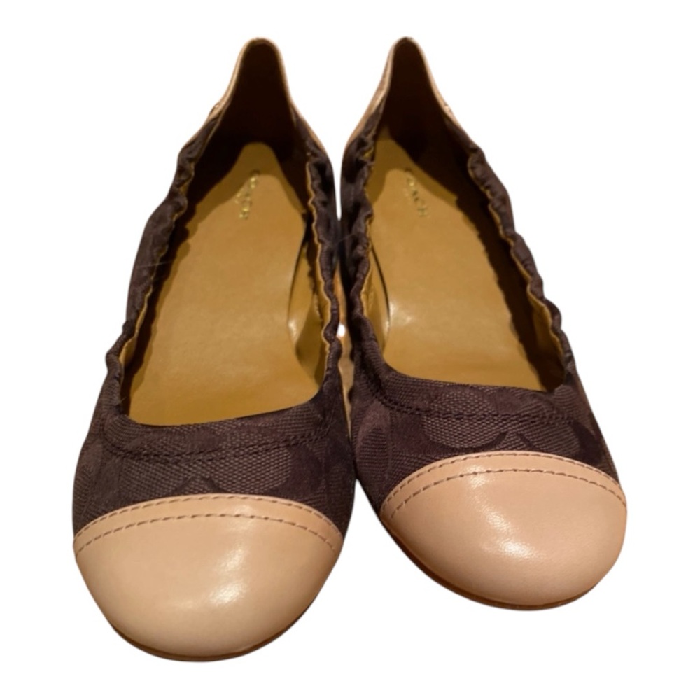 🆕 Coach ballerina flats size 10